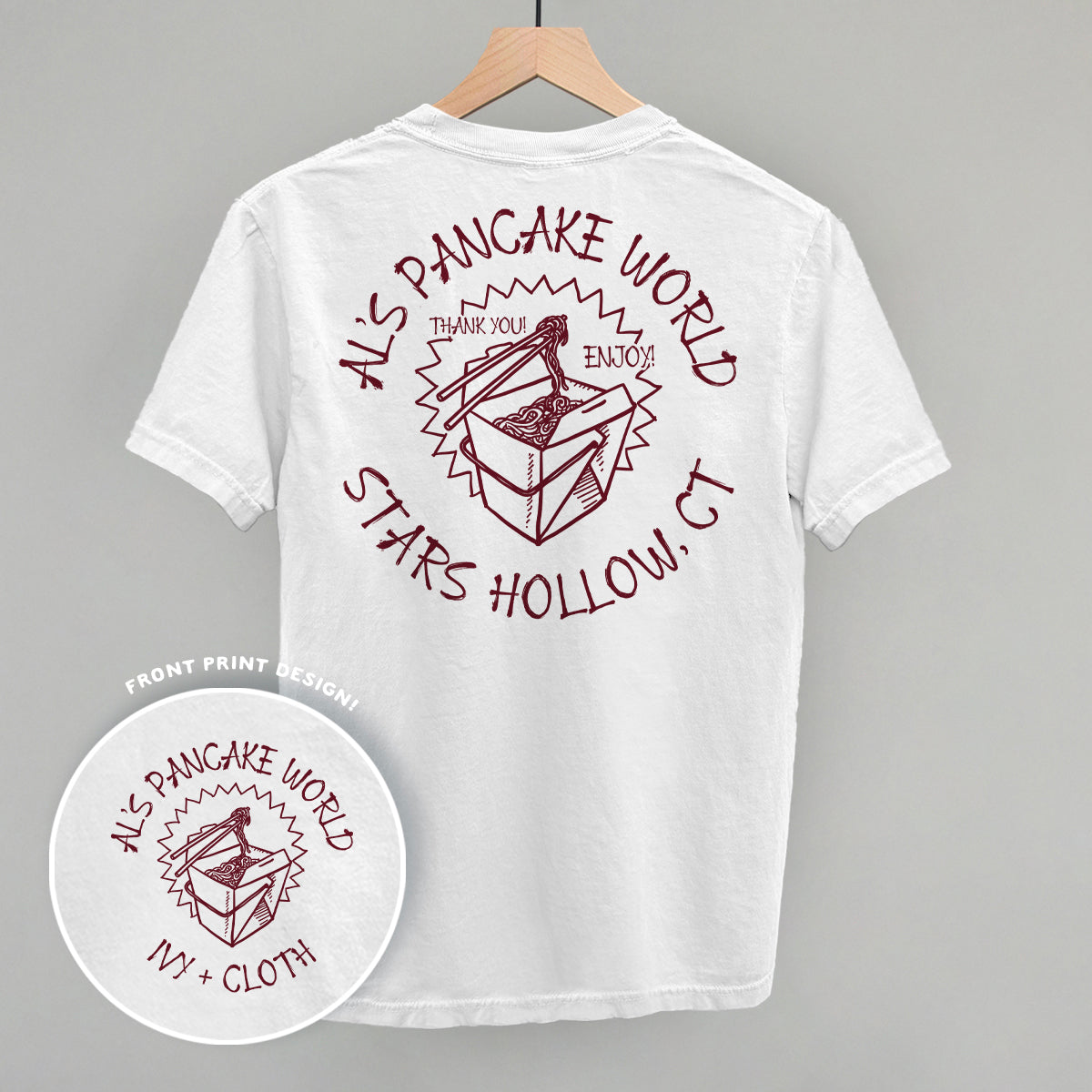 Al's Pancake World (Back Print) T-Shirts, Hoodie, Sweatshirt | RetroVerseTees.com (Image 3)