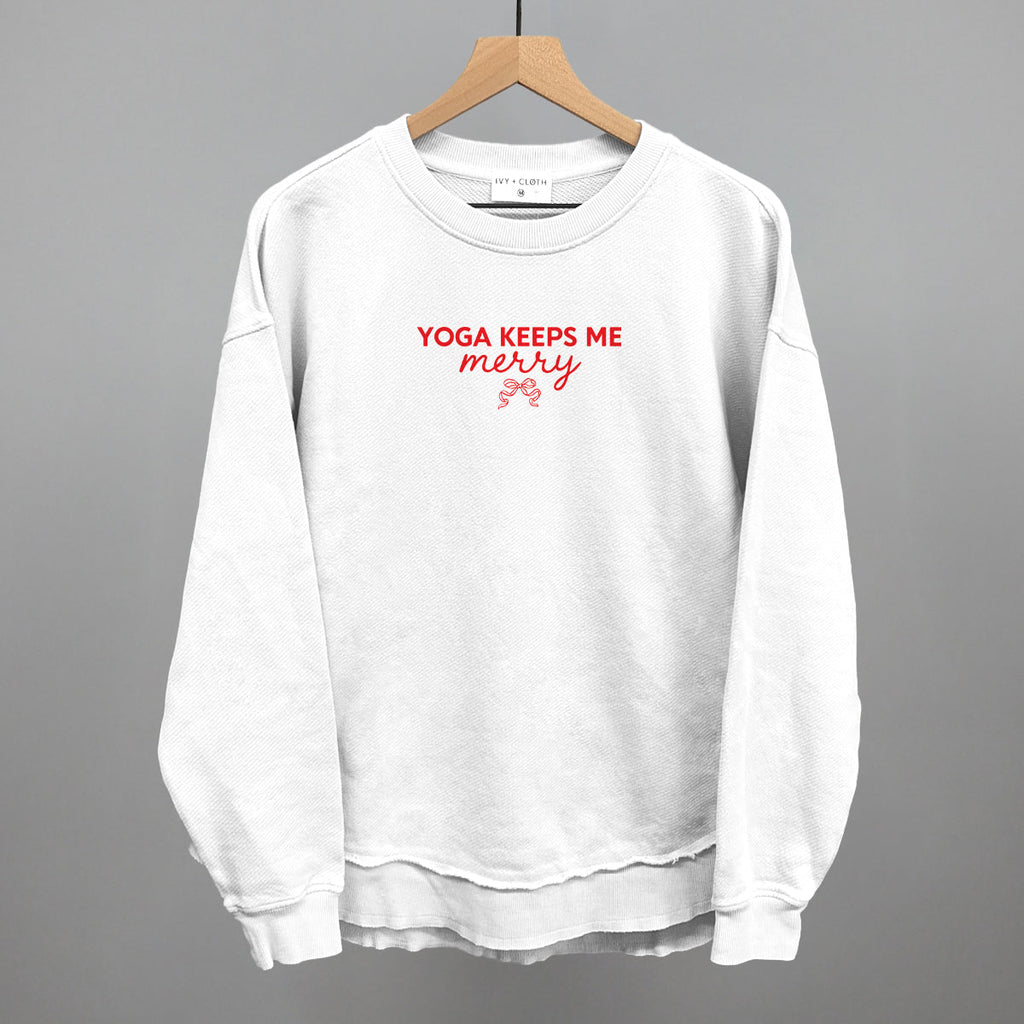 Yoga Keeps Me Merry T-Shirts, Hoodie, Sweatshirt | RetroVerseTees.com (Image 5)