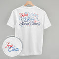 Red, White & Blue Nurse Crew (Back Print) T-Shirts, Hoodie, Sweatshirt | RetroVerseTees.com (Image 1)