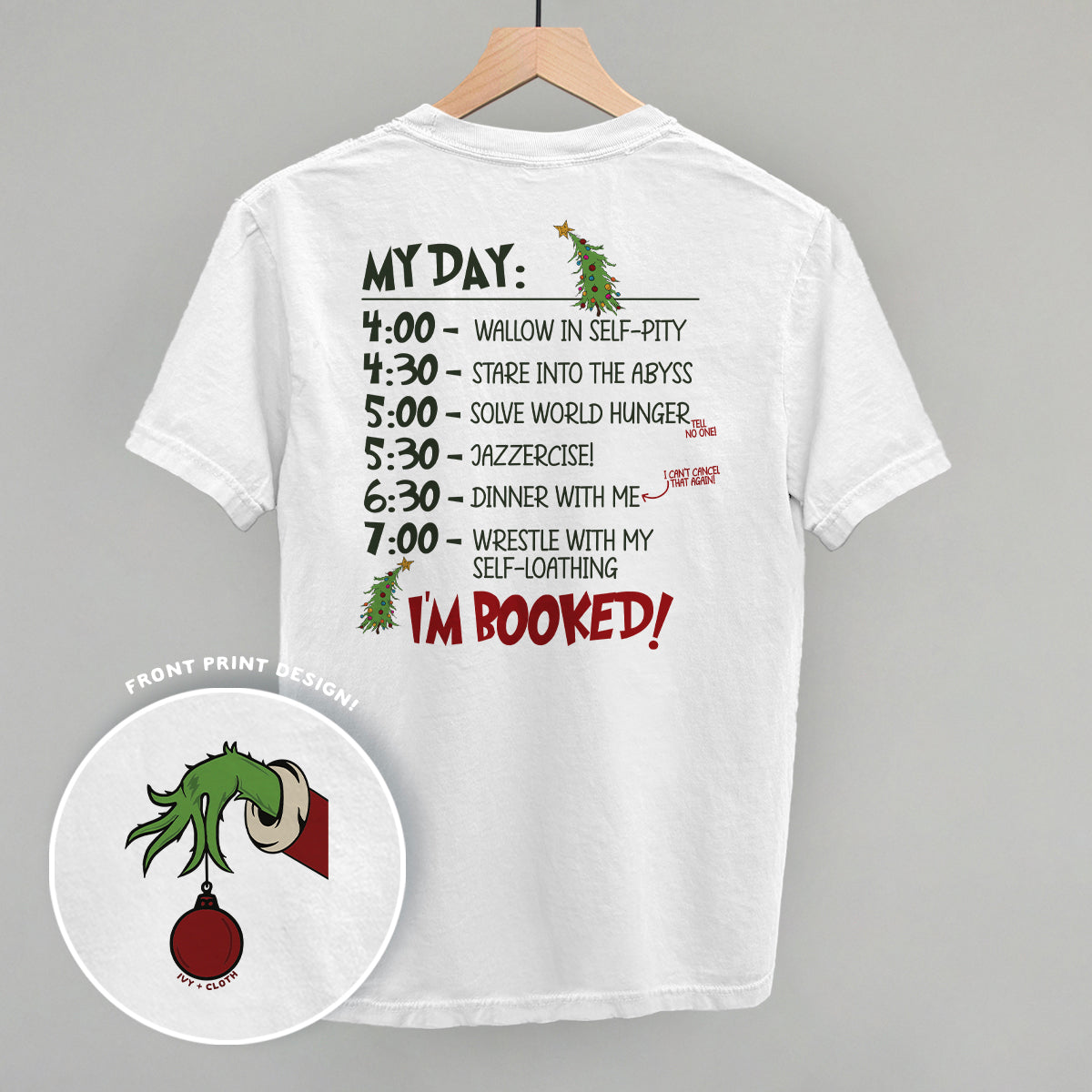 My Day Checklist (Back Print) T-Shirts, Hoodie, Sweatshirt | RetroVerseTees.com (Image 5)