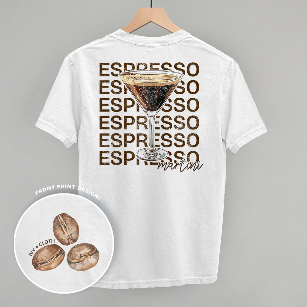 Espresso Martini (Back Print) T-Shirts, Hoodie, Sweatshirt | RetroVerseTees.com (Image 2)