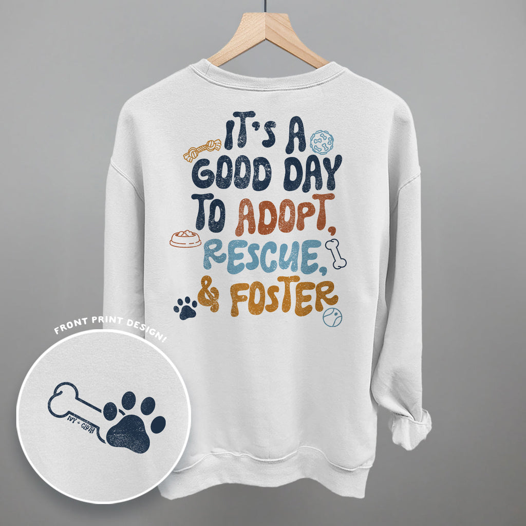 Adopt, Rescue, & Foster (Back Print) T-Shirts, Hoodie, Sweatshirt | RetroVerseTees.com (Image 5)
