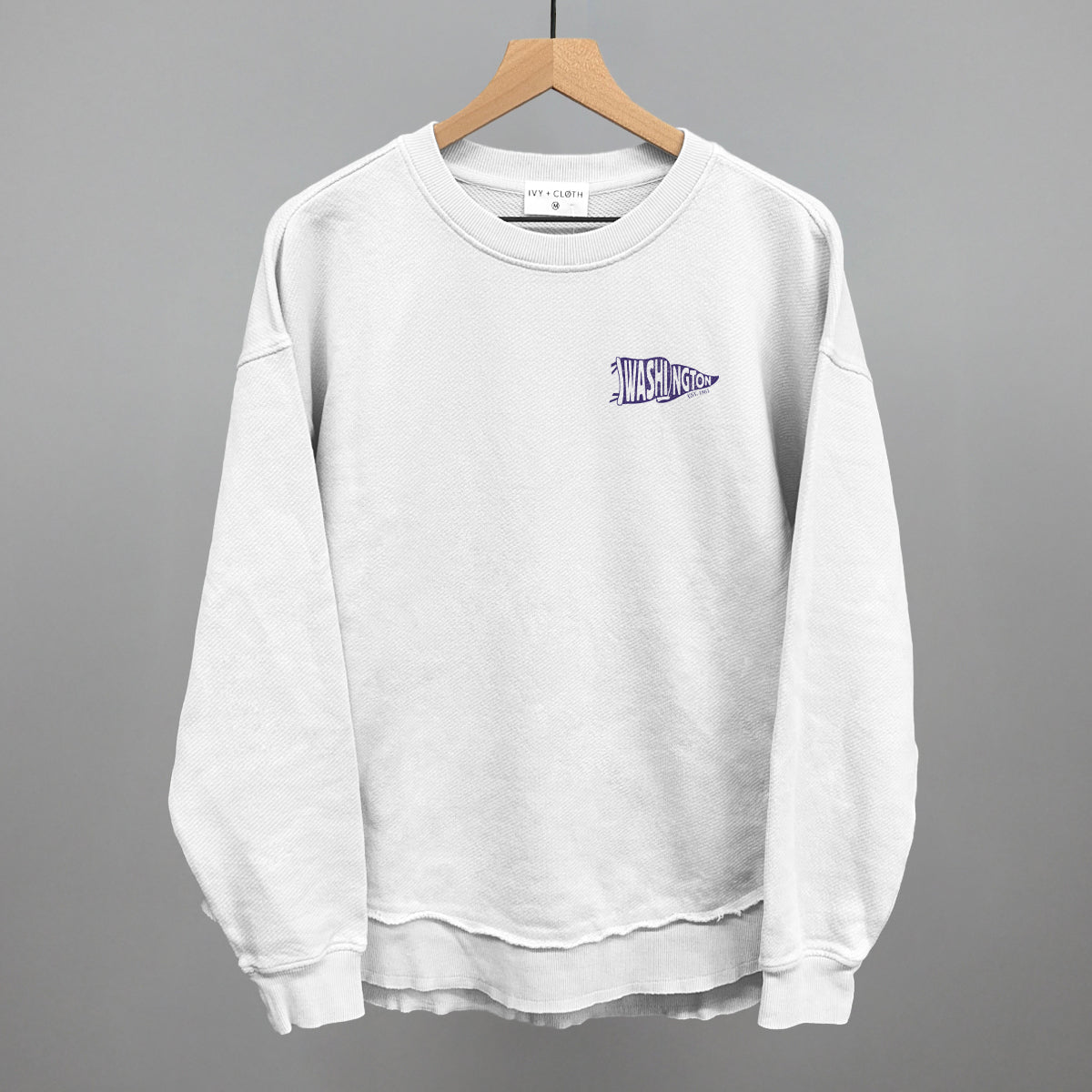 Washington Pennant Flag (Left Chest) T-Shirts, Hoodie, Sweatshirt | RetroVerseTees.com (Image 5)