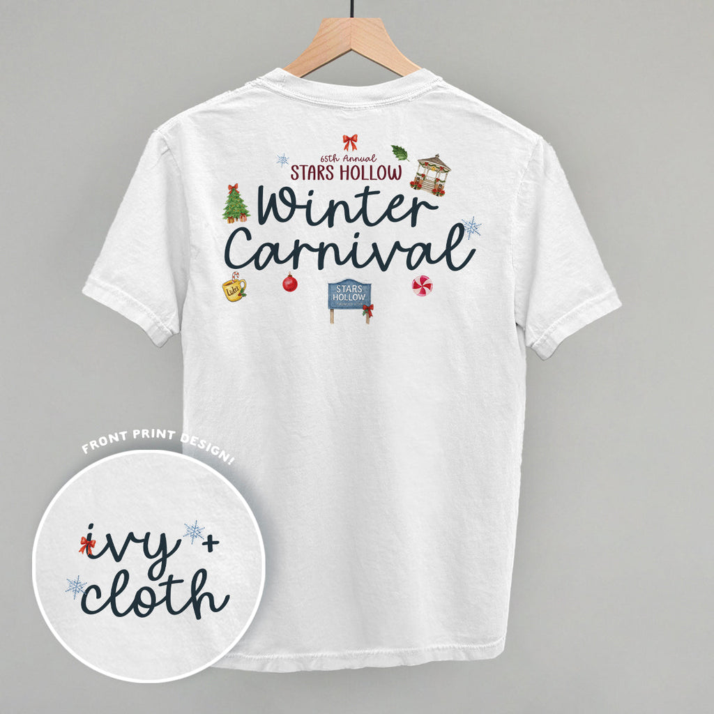 65th Annual Stars Hollow Winter Carnival (Back Print) T-Shirts, Hoodie, Sweatshirt | RetroVerseTees.com (Image 3)