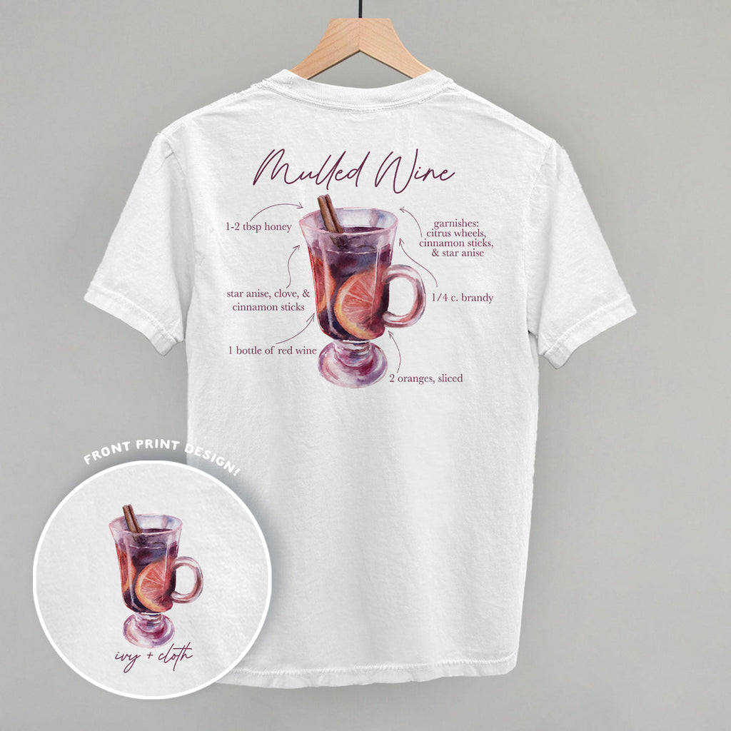 Mulled Wine Recipe (Back Print) T-Shirts, Hoodie, Sweatshirt | RetroVerseTees.com (Image 4)