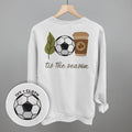 Tis The Season Soccer Doodle (Back Print) T-Shirts, Hoodie, Sweatshirt | RetroVerseTees.com (Image 1)