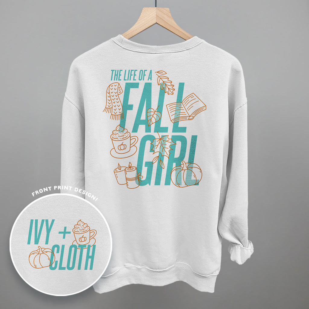 The Life Of A Fall Girl (Back Print) T-Shirts, Hoodie, Sweatshirt | RetroVerseTees.com (Image 4)