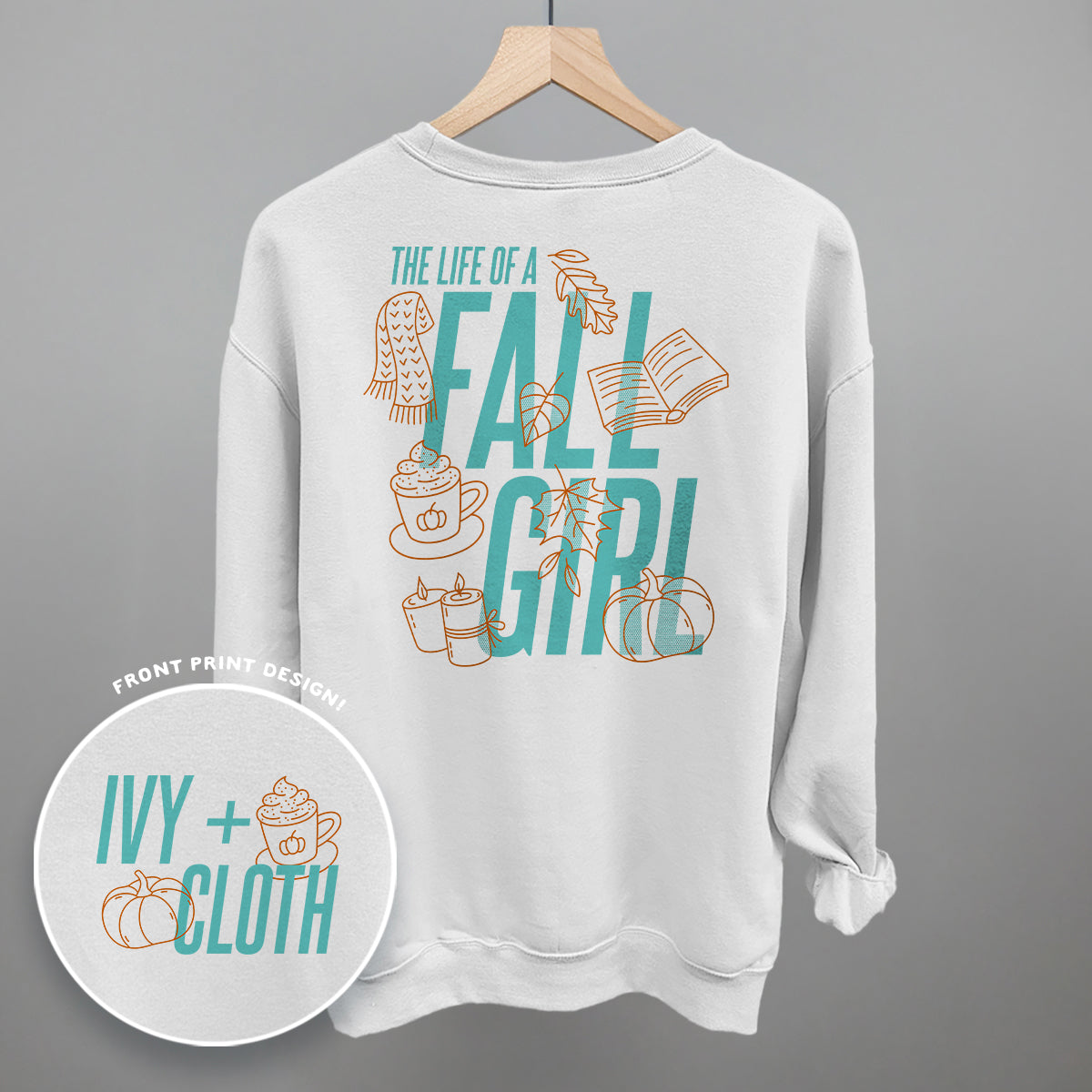 The Life Of A Fall Girl (Back Print) T-Shirts, Hoodie, Sweatshirt | RetroVerseTees.com (Image 4)