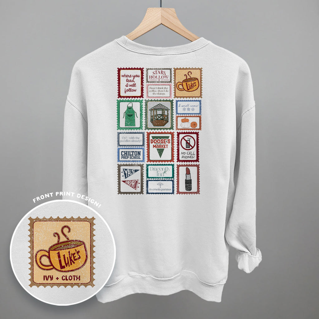 Gilmore Girls Stamps (Back Print) T-Shirts, Hoodie, Sweatshirt | RetroVerseTees.com (Image 5)