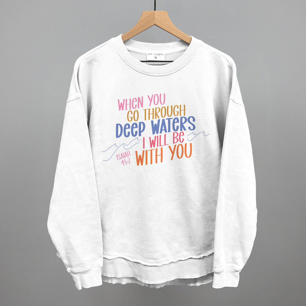 When You Go Through Deep Waters Isaiah 43:2 T-Shirts, Hoodie, Sweatshirt | RetroVerseTees.com (Image 5)