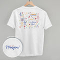 Italian Doodles (Back Print) T-Shirts, Hoodie, Sweatshirt | RetroVerseTees.com (Image 1)