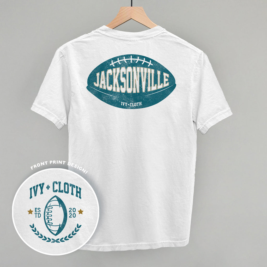 Jacksonville Football (Back Print) T-Shirts, Hoodie, Sweatshirt | RetroVerseTees.com (Image 1)