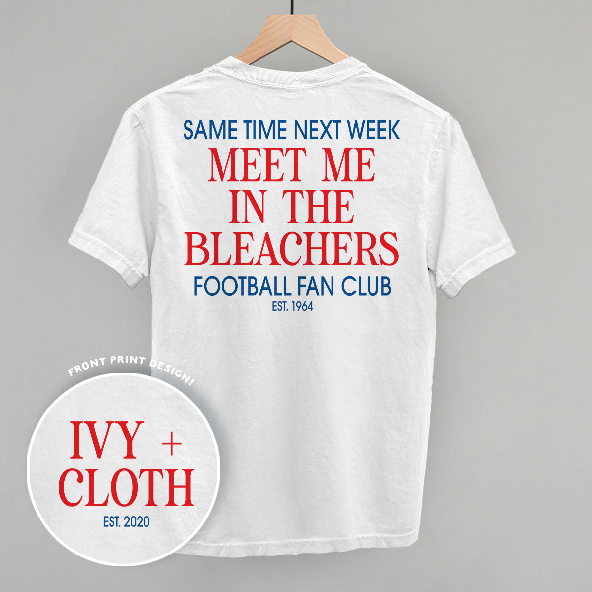 Meet Me In The Bleachers (Back Print) T-Shirts, Hoodie, Sweatshirt | RetroVerseTees.com (Image 3)