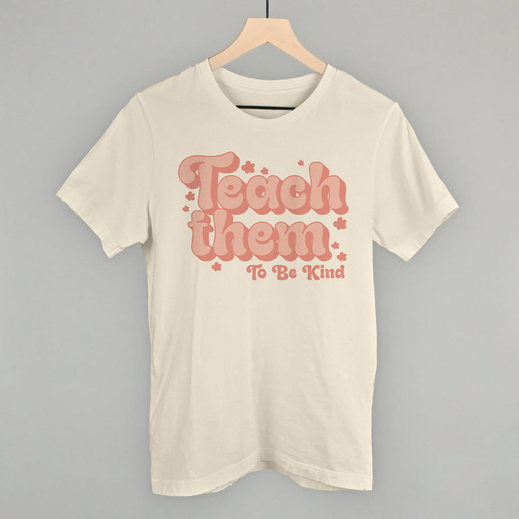 Teach Them To Be Kind Flowers T-Shirts, Hoodie, Sweatshirt | RetroVerseTees.com (Image 1)