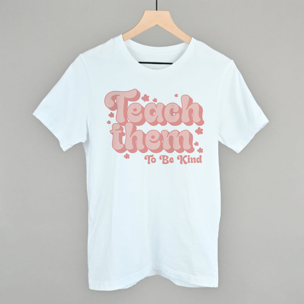 Teach Them To Be Kind Flowers T-Shirts, Hoodie, Sweatshirt | RetroVerseTees.com (Image 3)