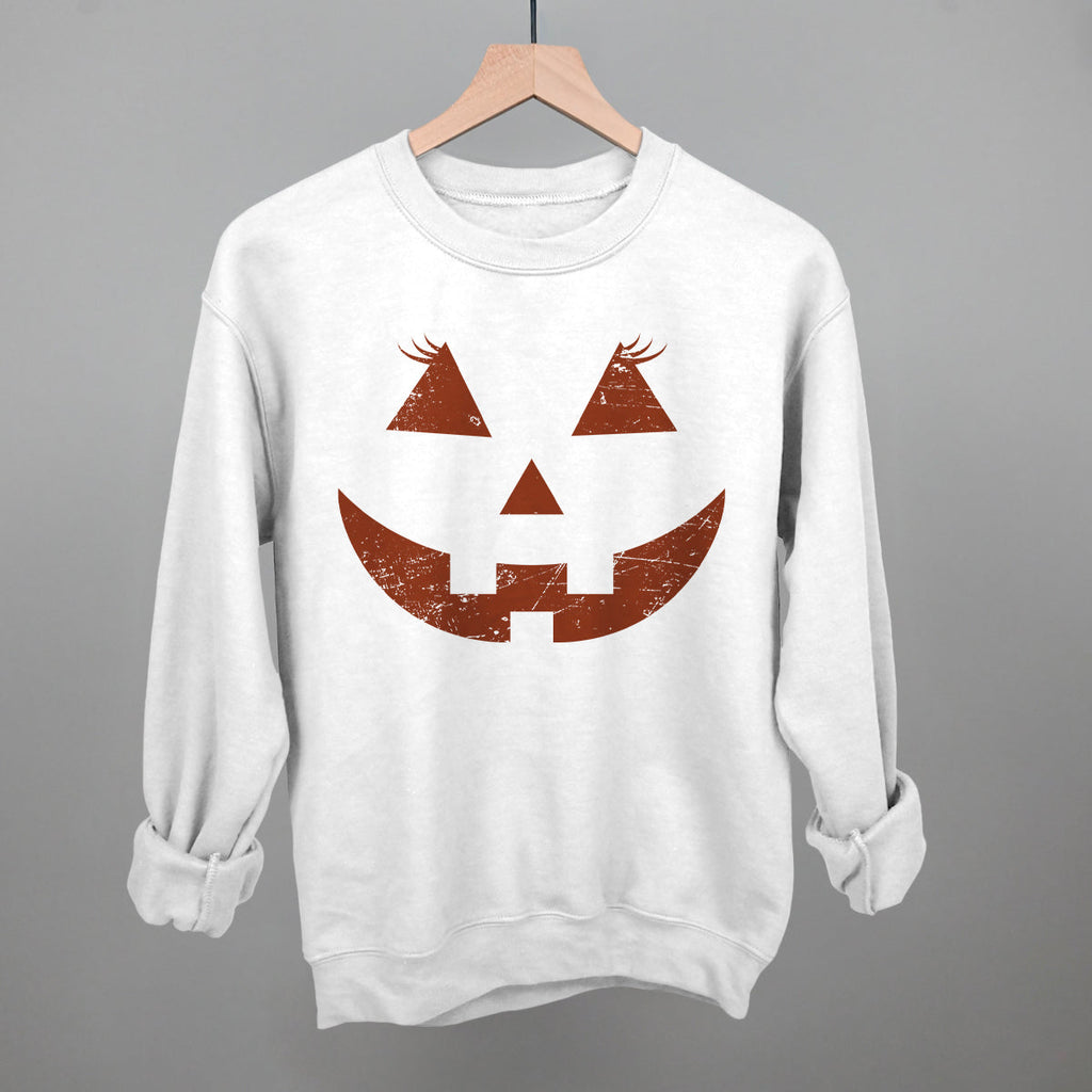 Jack-O-Lantern Eyelashes T-Shirts, Hoodie, Sweatshirt | RetroVerseTees.com (Image 1)
