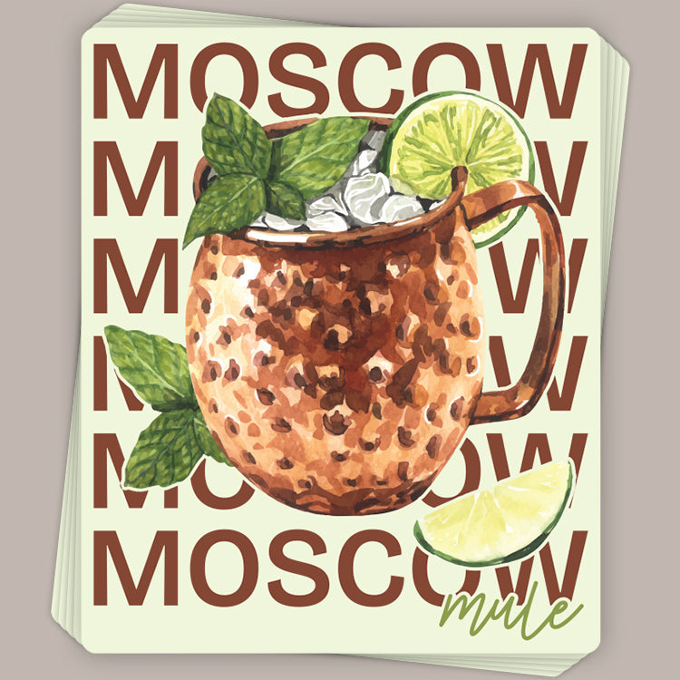 Moscow Mule (Decal) T-Shirts, Hoodie, Sweatshirt | RetroVerseTees.com (Image 1)
