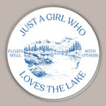 Just A Girl Who Loves The Lake (Decal) T-Shirts, Hoodie, Sweatshirt | RetroVerseTees.com (Image 1)