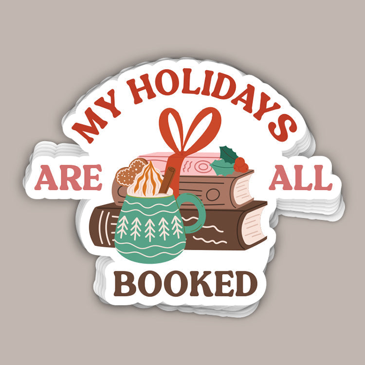 My Holidays Are All Booked (Decal) T-Shirts, Hoodie, Sweatshirt | RetroVerseTees.com (Image 1)