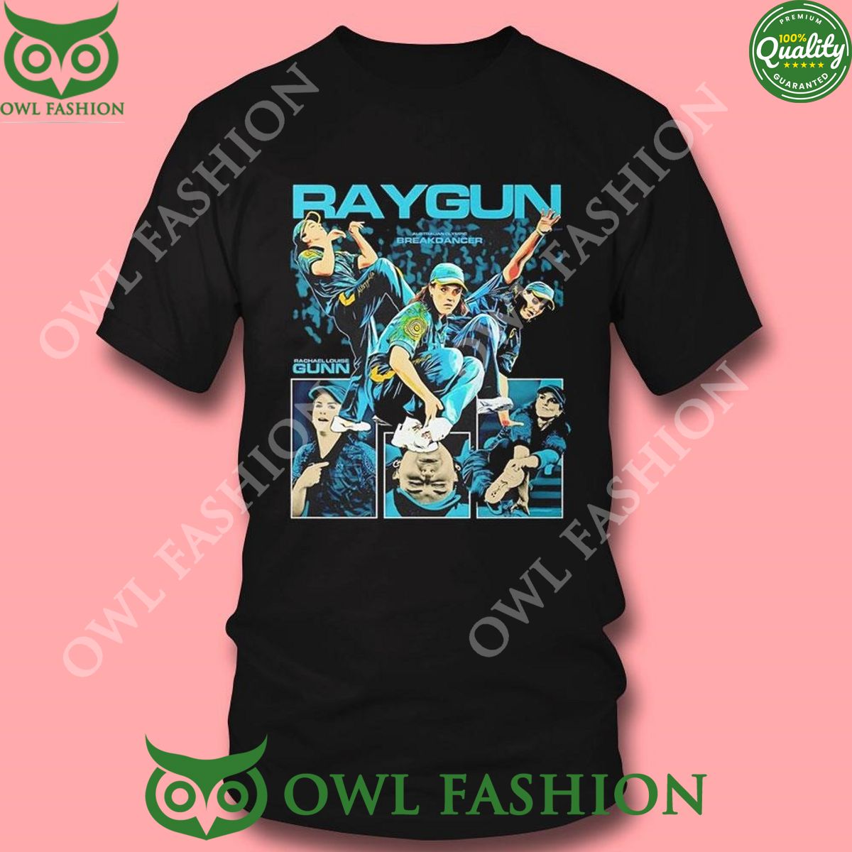 Australian Olympic Breakdancer Raygun Poster 2024 t Shirt