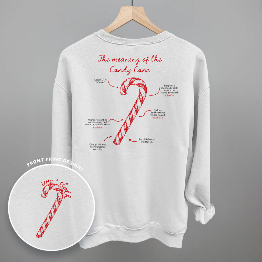 The Meaning Of The Candy Cane (Back Print) T-Shirts, Hoodie, Sweatshirt | RetroVerseTees.com (Image 1)