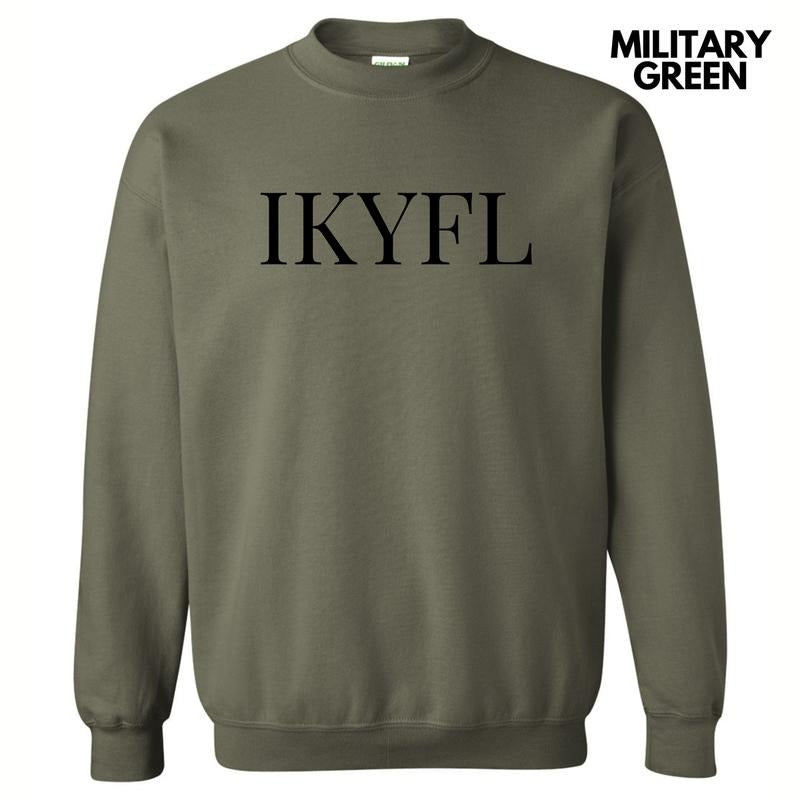 IKYFL Block Letter Sweatshirt 'NLB' T-Shirts, Hoodie | RetroVerseTees.com