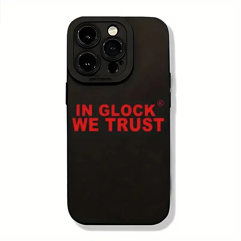 IN GLOCK WE TRUST - A Creative TRUST Pattern Mobile Phone Case T-Shirts, Hoodie, Sweatshirt | RetroVerseTees.com