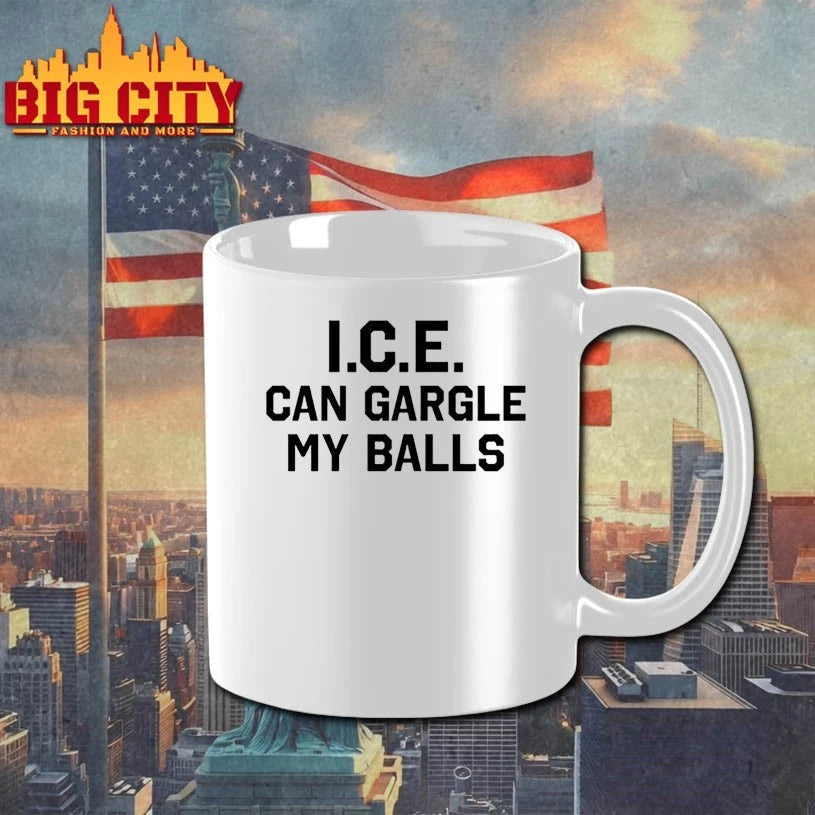 Ice Can Gargle My Balls text shirt