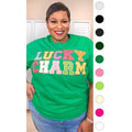 Ideal Chenille Lucky Charm Adult T-Shirt Hoodie, Sweatshirt | RetroVerseTees.com