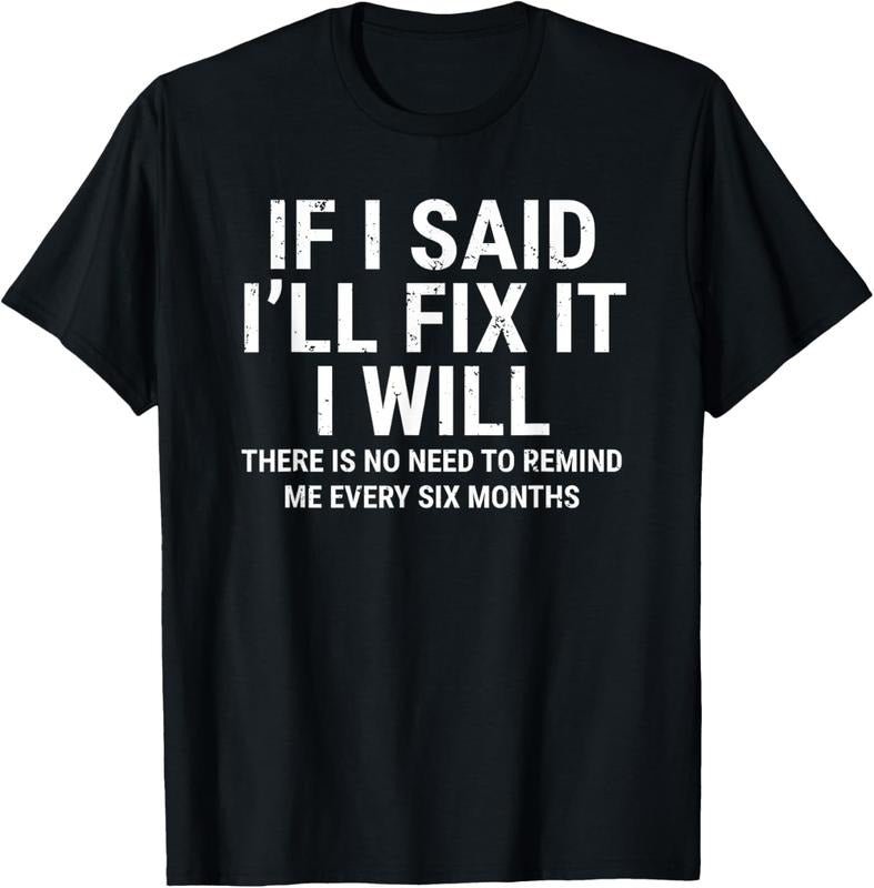 If Swoosh Said Swoosh'Spiky hair fighters Fix Mouthless cat Swoosh Will Funny Handyman Mechanic T-Shirt Streetwear Casual...