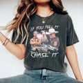 If You Feel It, Chase It , Glen Powell Vintage Shirt, Gift For Woman and Man, Twisters Shirt, Glen Powell Tee, Not My...