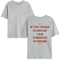 If You Tryna Scare Me Shirt, Funny Quotes Unisex Tshirt Hoodie, Sweatshirt | RetroVerseTees.com