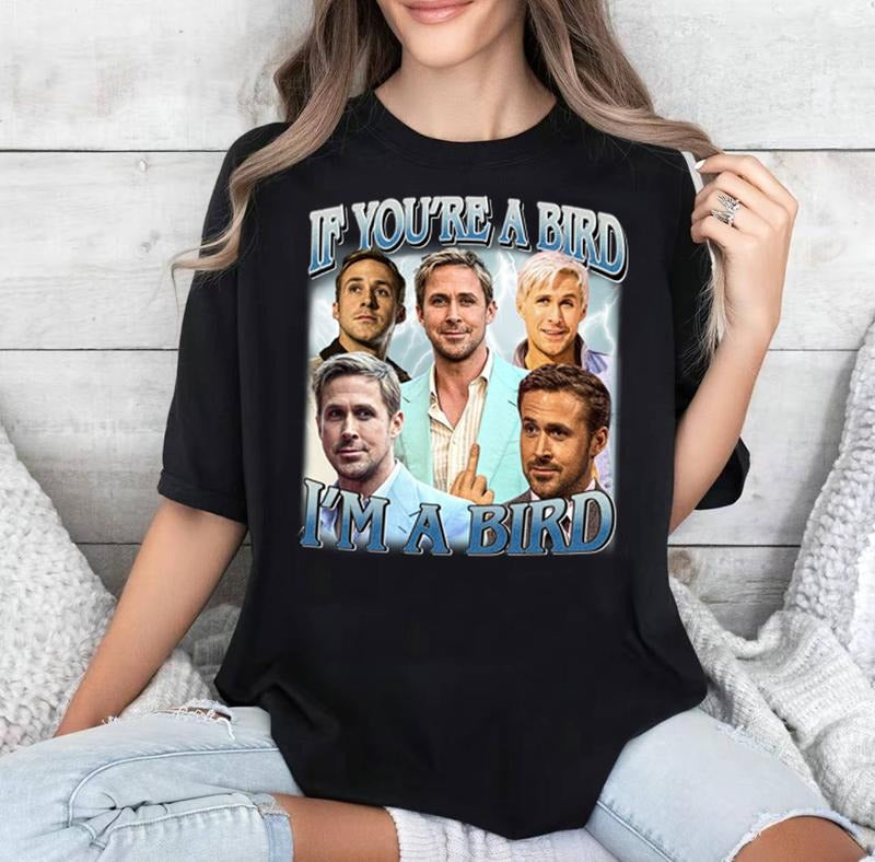 If You're A Bird, I'm A Bird  Unisex Softstyle Vintage Shirt, Gift For Woman and Man Unisex T-Shirt Hoodie, Sweatshirt