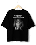 If they talk behind yo back fart sitting wolf literally me funny meme Emo Sigma silly animal mental health month Mentally...
