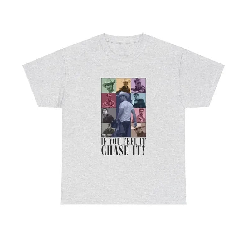 If you feel it chase it Glen Powell as Tyler Owens Twisters 2024 Shirt Hoodie, Sweatshirt | RetroVerseTees.com