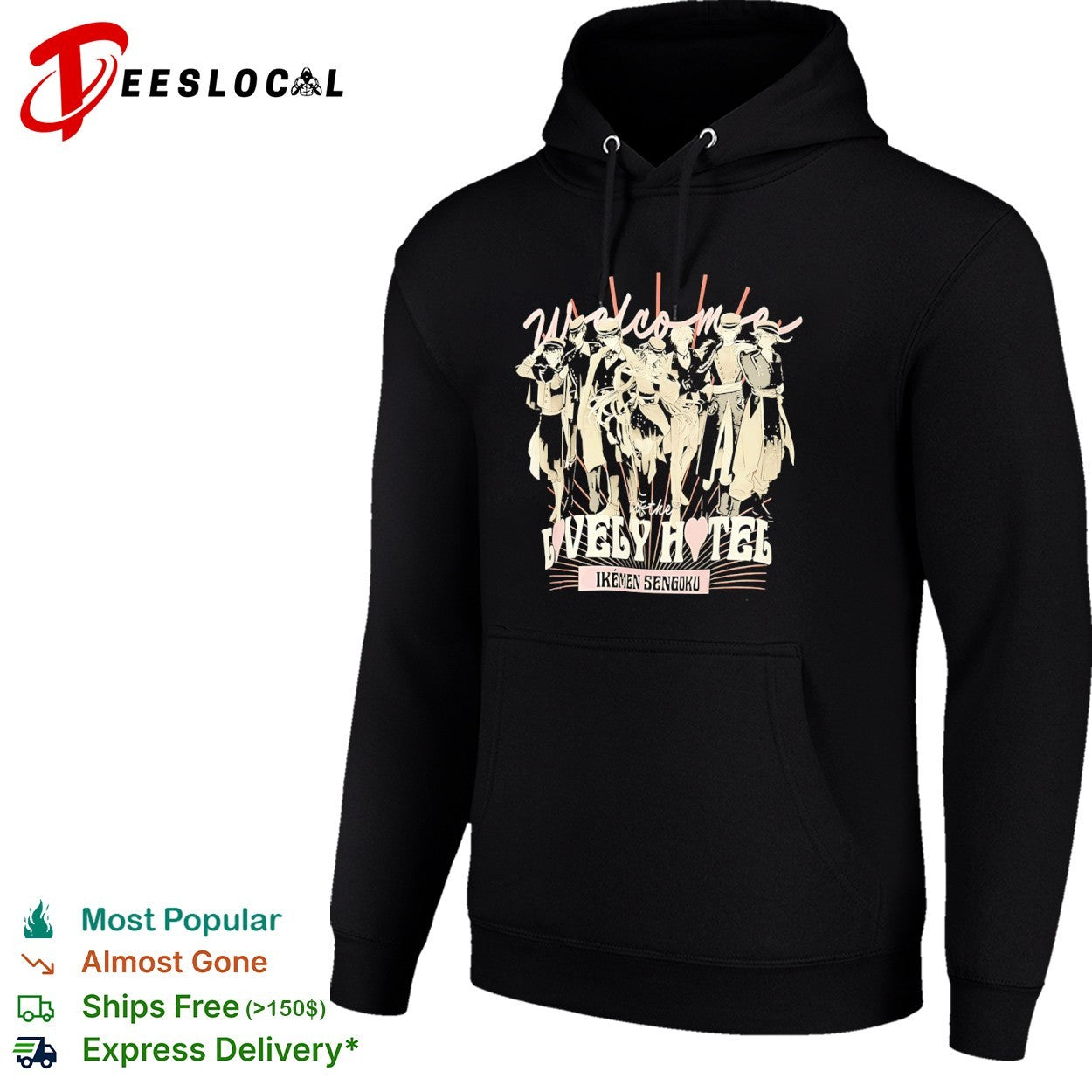 Ikemen Sengoku Welcome to the Lovely Hotel shirt