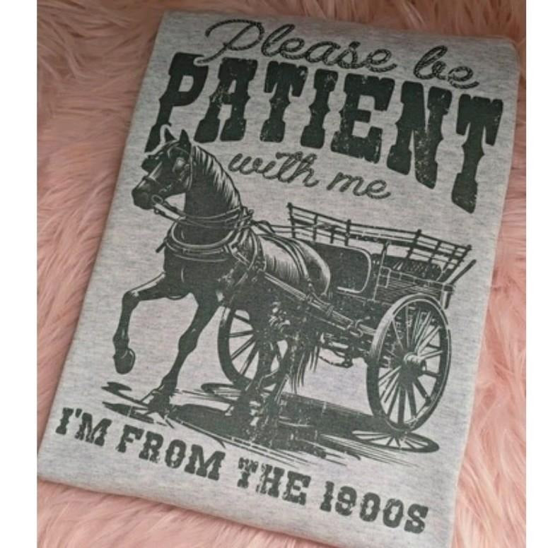Im from the 1900s,  Funny Graphic Tee Loose fit Hoodie, Sweatshirt | RetroVerseTees.com