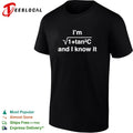 I’m sec squared and I know it math trig identity shirt