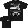 In Glock We Trust 2 sides unisex T-shirt,Design Pink, T-shirt For Men, GIft For Men,Full color, Menswear Top,In Glock...