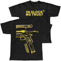 In Glock We Trust Double Sided Tee T-shirt, Full Color, For Men Hoodie, Sweatshirt | RetroVerseTees.com