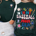 In My Baseball Mom Era T-Shirt, DRG Trendy Baseball Mama T-Shirt DRG, Gift for Baseball Mom, Game Day Baseball Team...