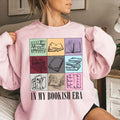 In My Bookish Era Sweatshirt,Retro Reader Sweater Book Lover Gift, Reading Teacher Sweat, Librarian Sweater, Book Nerd ,...