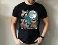 In My Feral Era Racoons howling At The Moon Shirt, In My Feral Era Shirt, Racoons Howling at the Moon Sweatshirt Hoodie