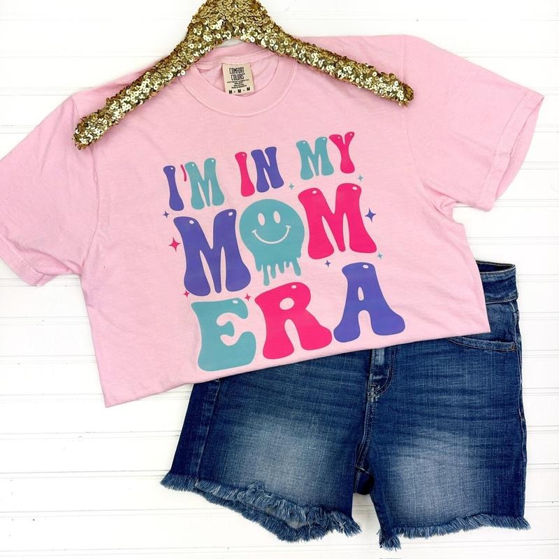 In My Mom Era Comfort Color T-Shirt Hoodie, Sweatshirt | RetroVerseTees.com