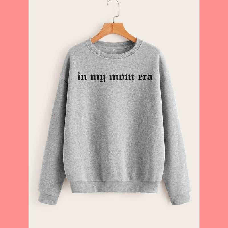In My Mom Era Sweatshirt - 5 Color Options - Retro In My Mom Era Crewneck Hoodie T-Shirts | RetroVerseTees.com