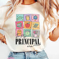 In My Principal Era 100 Days Of School Shirt, Celebrate 100th Day Tee, Principal Shirt, Gift For Principal 100 Days Of...