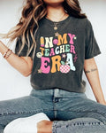 In My Teacher Era Shirt, Teacher Squad T-Shirts, Teacher Appreciation Gift Hoodie, Sweatshirt | RetroVerseTees.com