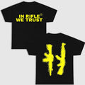 In Rifle We Trust T-Shirt, Black Version, S to 4XL, Menswear Hoodie, Sweatshirt | RetroVerseTees.com