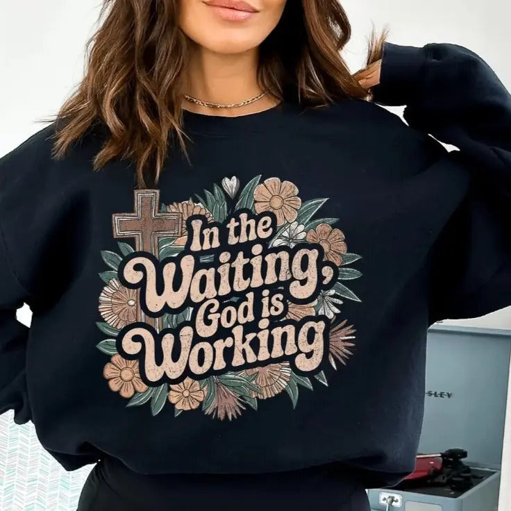 In The Waiting  DTF Transfers - THIS IS NOT A SHIRT Hoodie, Sweatshirt | RetroVerseTees.com