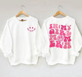 In my girl mom era shirt crewneck shirt girl mom gifft 2 side  Hoodie and Sweater; T-shirt Cotton Womenswear Sweatshirt